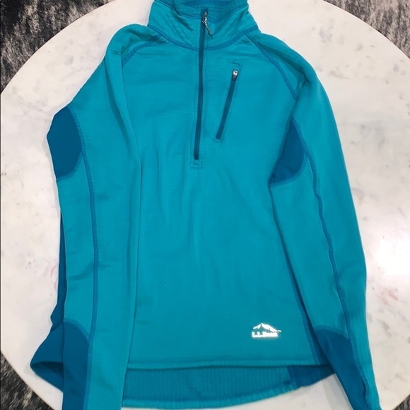 L.L. Bean Tops - LL Bean Polartec Fleece Half Zip